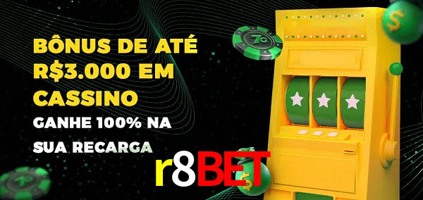 r8bet melhor bônus de depósito